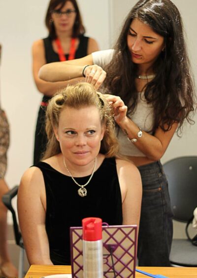 09/2018 : Musée de la Résistance Toulouse, Journées du Patrimoine 2018, Atelier Coiffure, Années 40