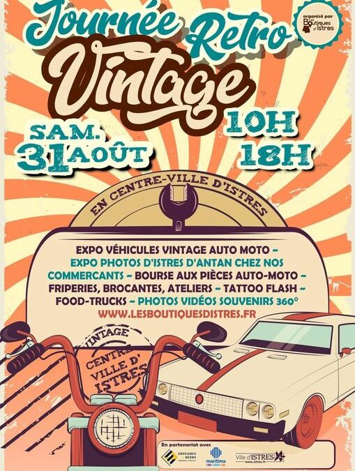 31/08/2024 : Journée vintage Istres