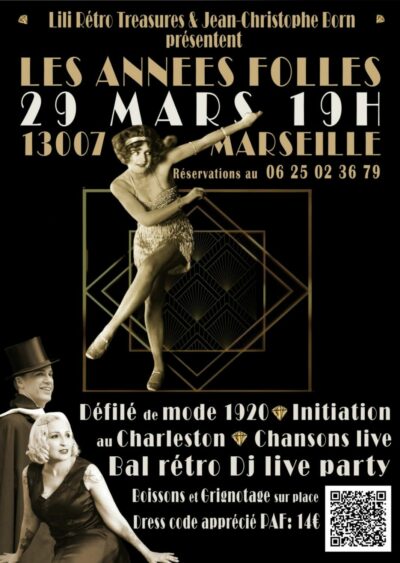 03/2025 Soirée immersive 1920 – Années folles Marseille