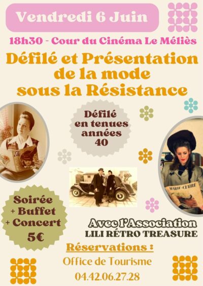 06 06 2025 Mode des Années 1940 : Histoire et Résistance